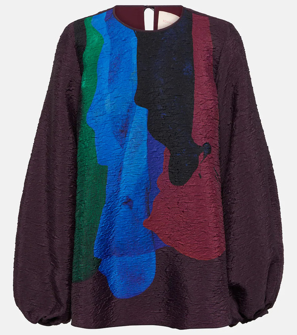  Roksanda Roksanda Printed Silk Blouse 