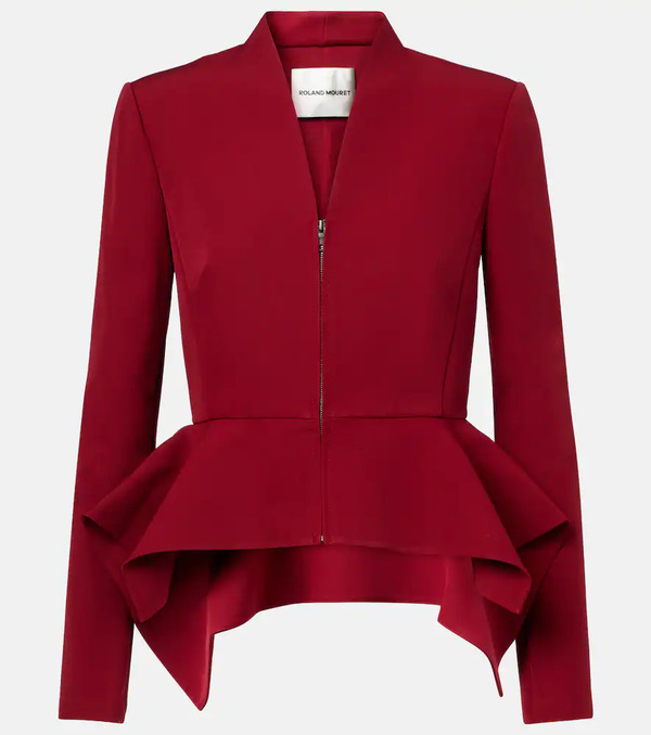  Roland Mouret Roland Mouret Peplum Crepe Jacket 