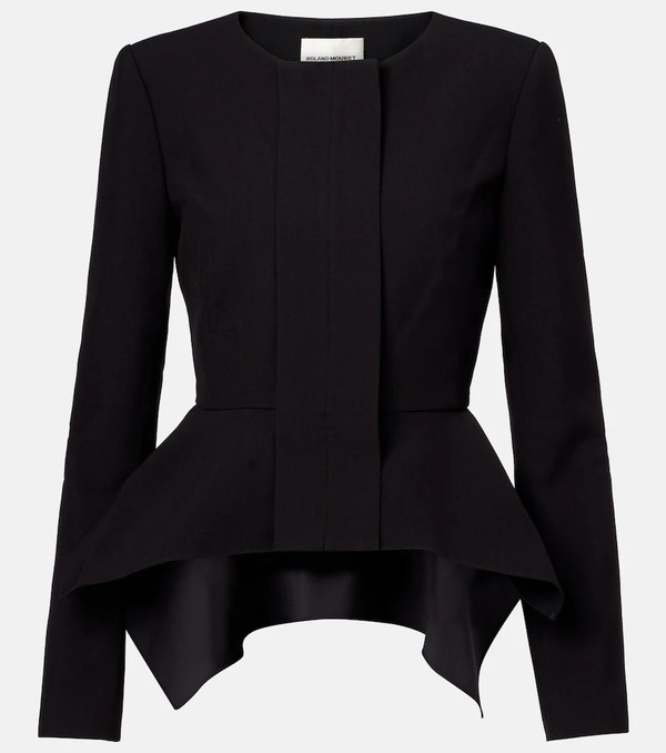  Roland Mouret Roland Mouret Peplum Crepe Jacket 