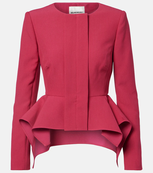  Roland Mouret Roland Mouret Peplum Crepe Jacket 