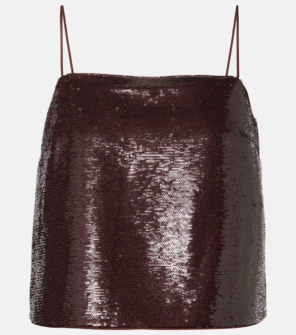  Roland Mouret Roland Mouret Sequined Top 