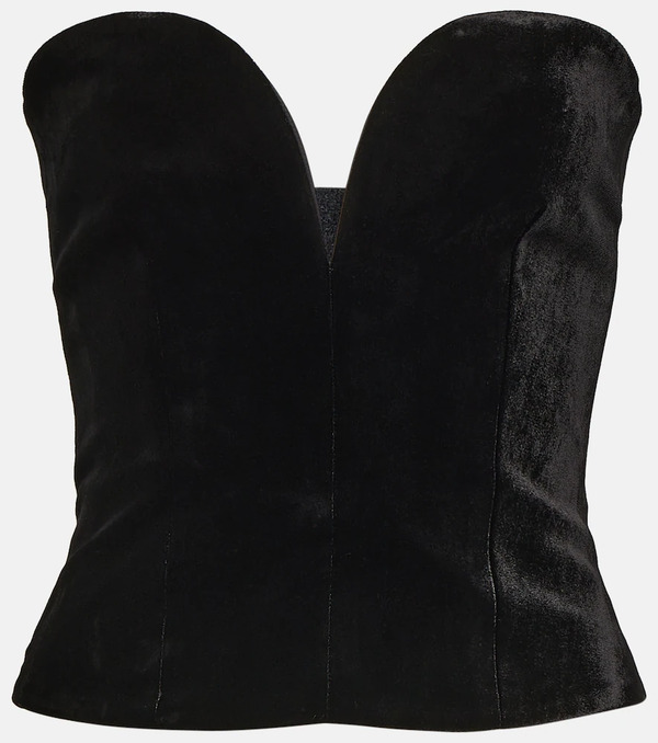  Roland Mouret Roland Mouret Velvet Bustier 