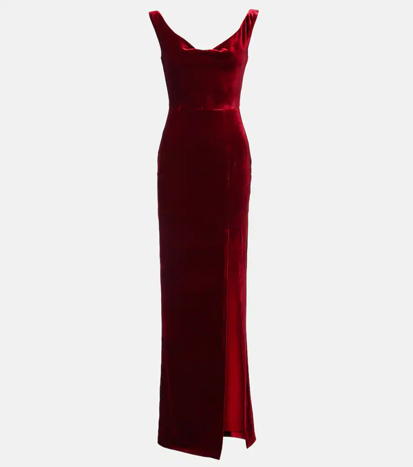  Roland Mouret Roland Mouret Velvet Gown 