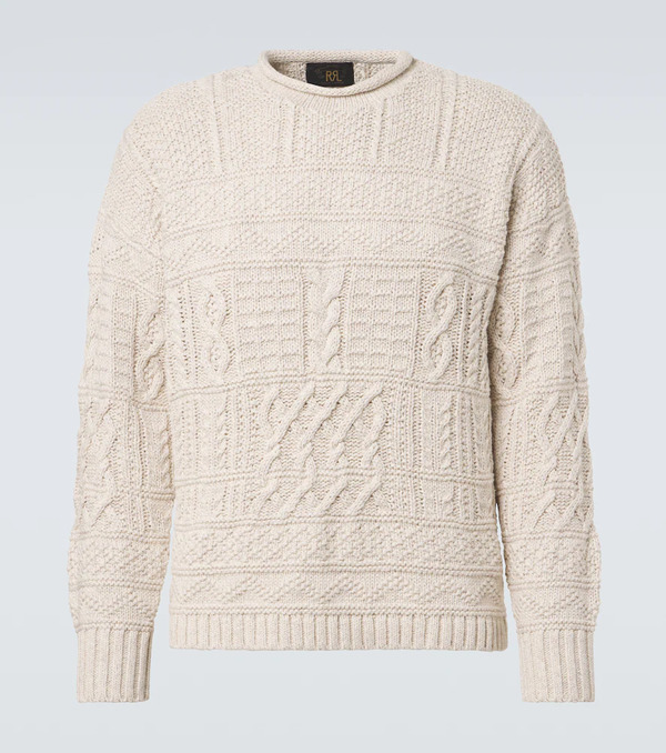  Rrl Rrl Cotton And Linen Sweater 