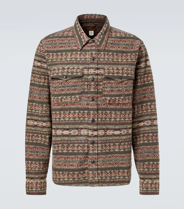  Rrl Rrl Hector Wool-blend Overshirt 