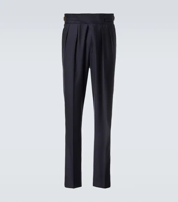  Rubinacci Rubinacci Manny Virgin Wool Straight Pants 