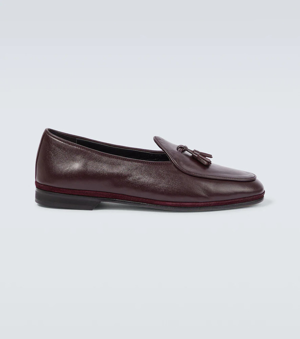  Rubinacci Rubinacci Marphy Leather Loafers 