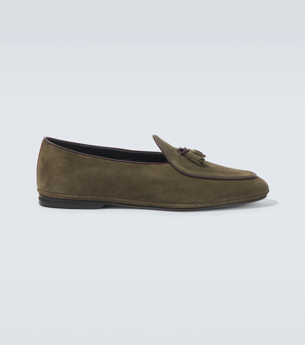  Rubinacci Rubinacci Marphy Suede Loafers 
