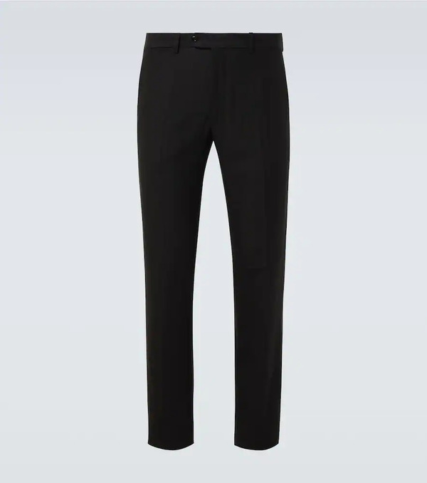  Rubinacci Rubinacci Modluca Wool Flannel Straight Pants 