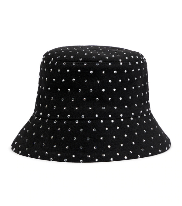  Ruslan Baginskiy Ruslan Baginskiy Embellished Wool Bucket Hat 