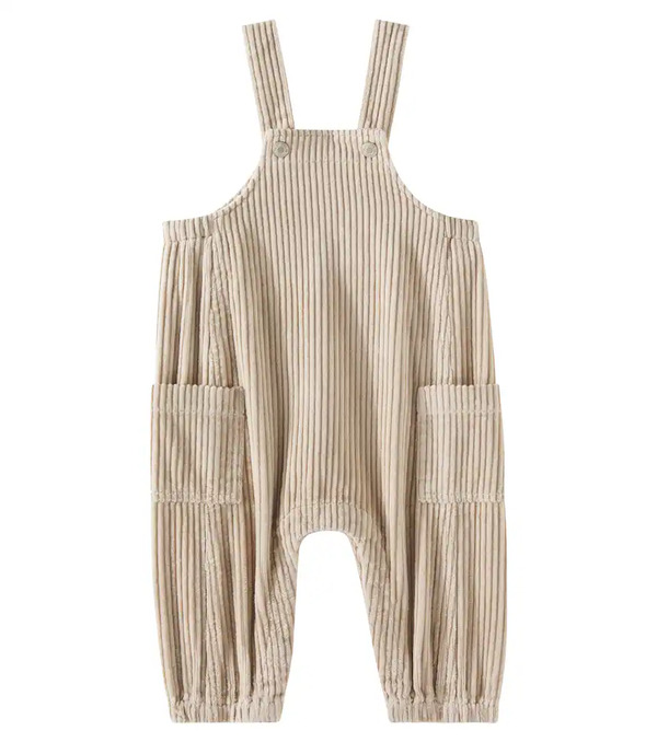  Rylee + Cru Rylee + Cru Baby Cotton Corduroy Overalls 