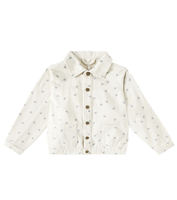  Rylee + Cru Rylee + Cru Chore Floral Denim Jacket 