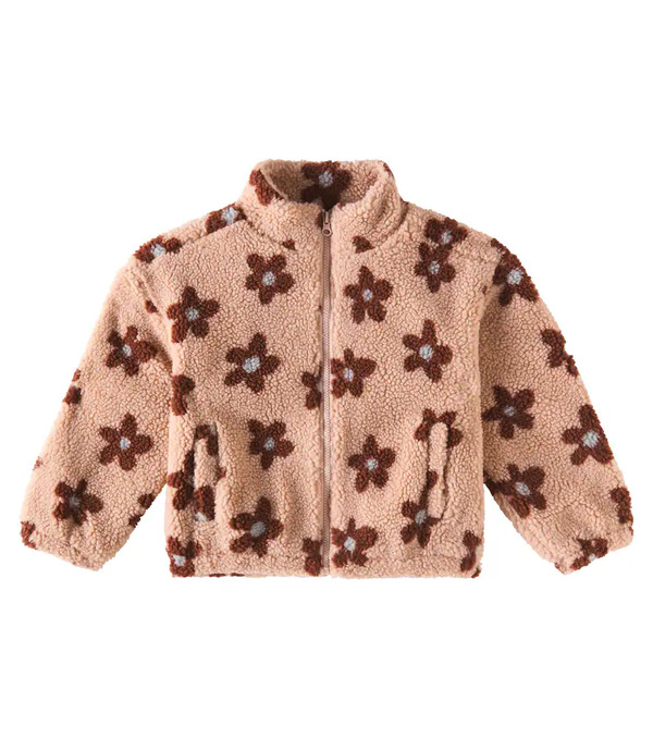  Rylee + Cru Rylee + Cru Coco Floral Fleece Jacket 