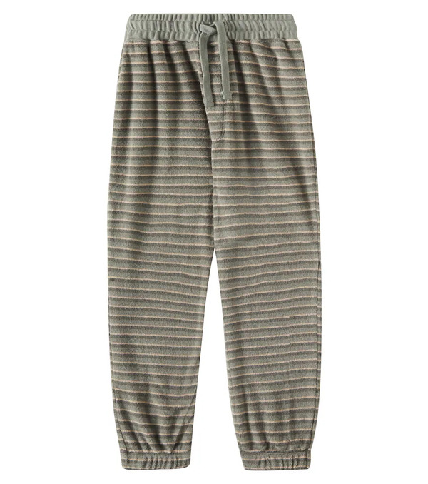  Rylee + Cru Rylee + Cru Striped Cotton-blend Sweatpants 