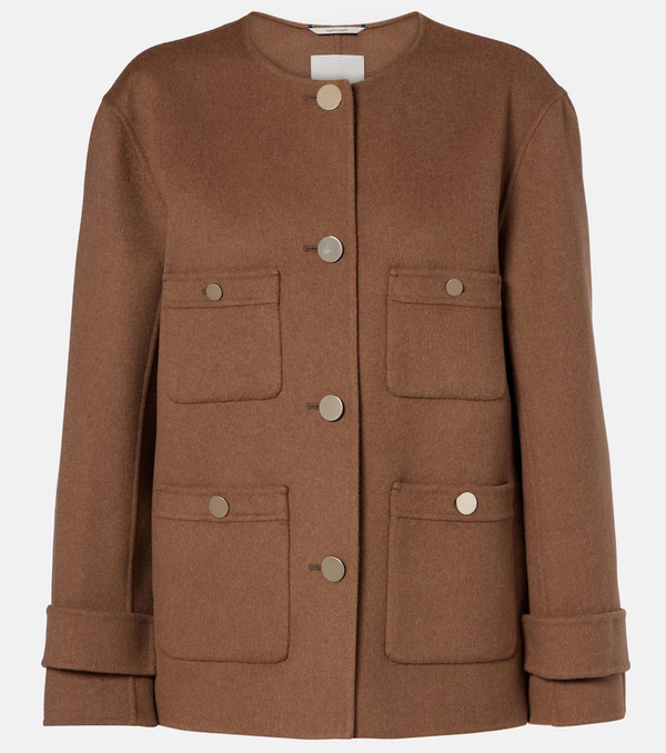  's Max Mara 's Max Mara Alba Virgin Wool Jacket 