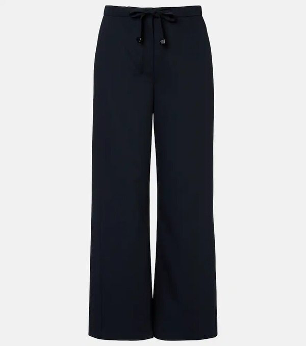  's Max Mara 's Max Mara Argenta Virgin Wool Wide-leg Pants 