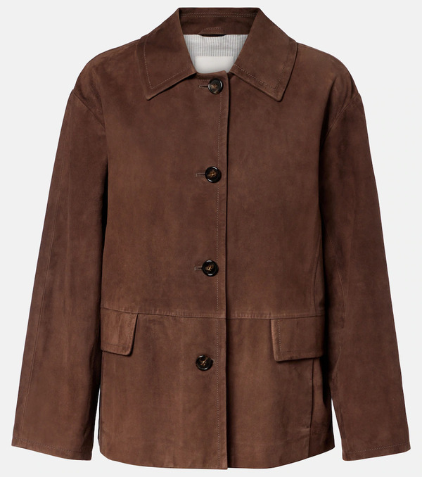 's Max Mara 's Max Mara Charme Suede Jacket 