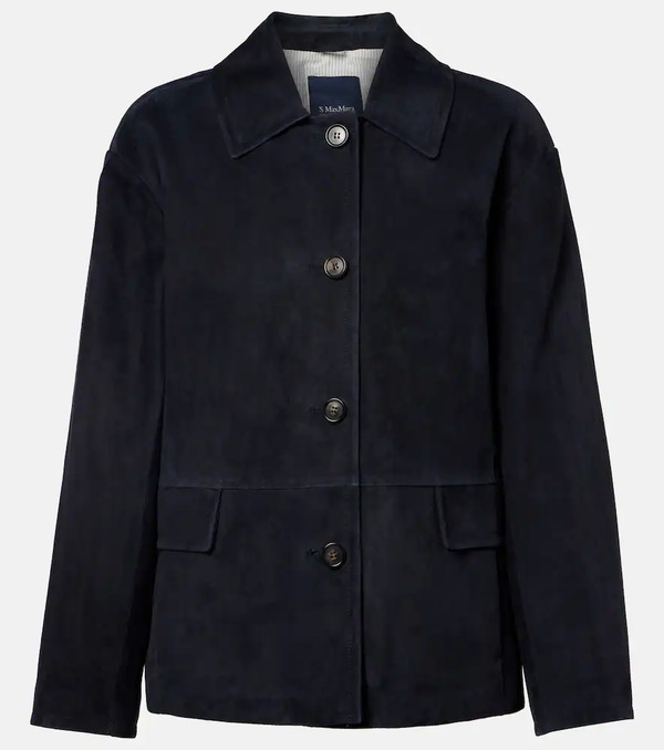  's Max Mara 's Max Mara Charme Suede Jacket 