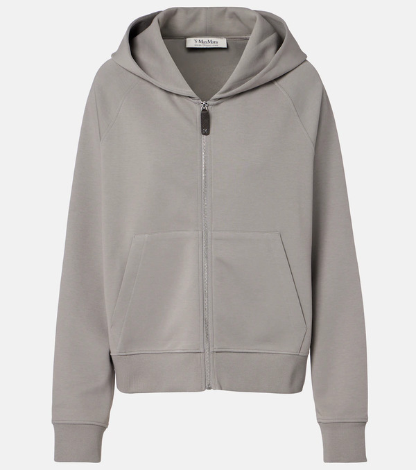  's Max Mara 's Max Mara Cotton-blend Jersey Hoodie 