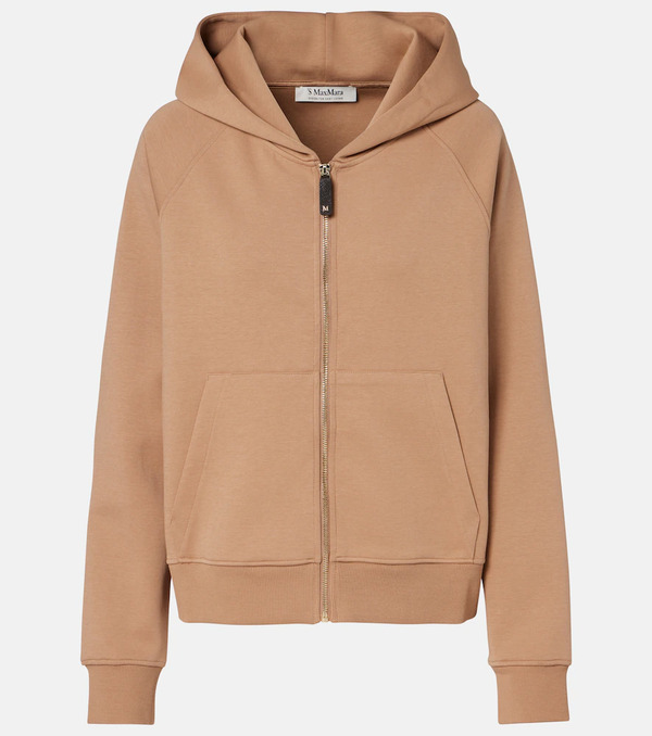  's Max Mara 's Max Mara Cotton-blend Jersey Hoodie 