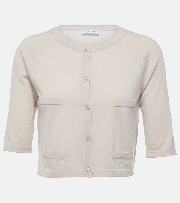  's Max Mara 's Max Mara Cropped Wool Cardigan 
