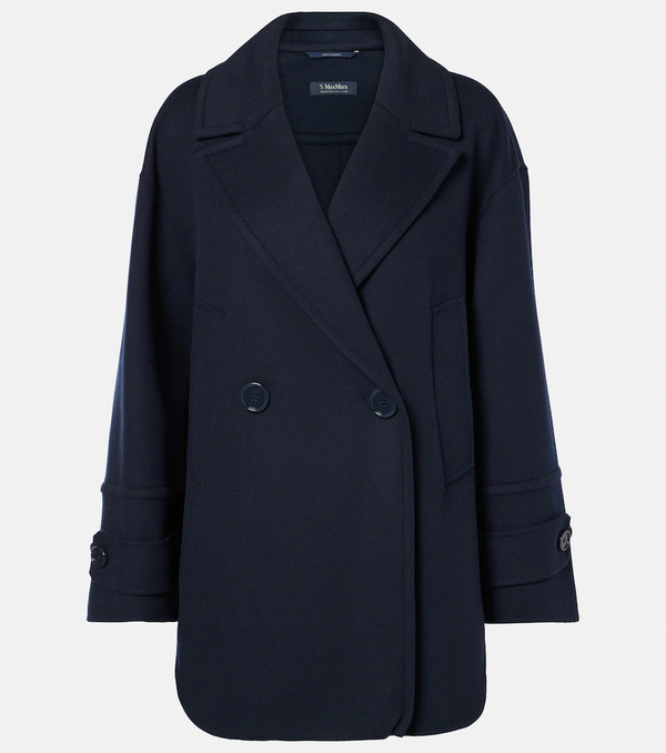  's Max Mara 's Max Mara Double-breasted Wool Jacket 