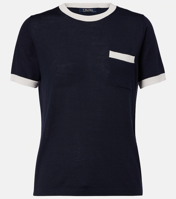 's Max Mara 's Max Mara Egidio Virgin Wool Top 