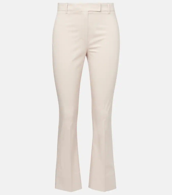  's Max Mara 's Max Mara Felice Cotton-blend Wide-leg Pants 