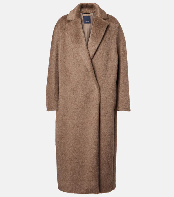  's Max Mara 's Max Mara Giorgia Alpaca And Wool-blend Coat 