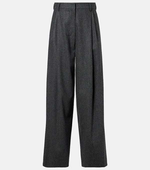  's Max Mara 's Max Mara High-rise Wool Straight Pants 