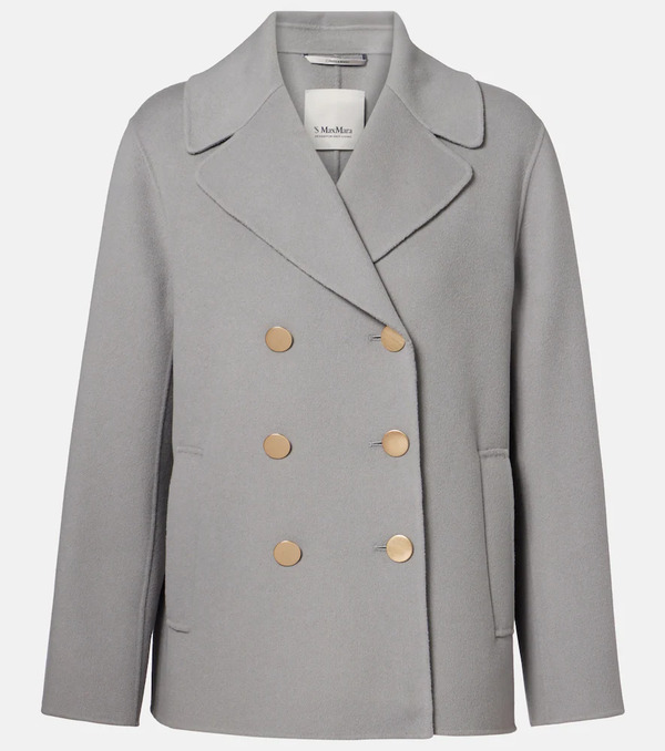  's Max Mara 's Max Mara Margot Double-breasted Virgin Wool Jacket 