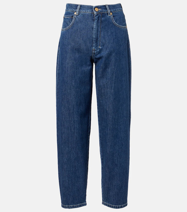  's Max Mara 's Max Mara Masia High-rise Barrel-leg Jeans 