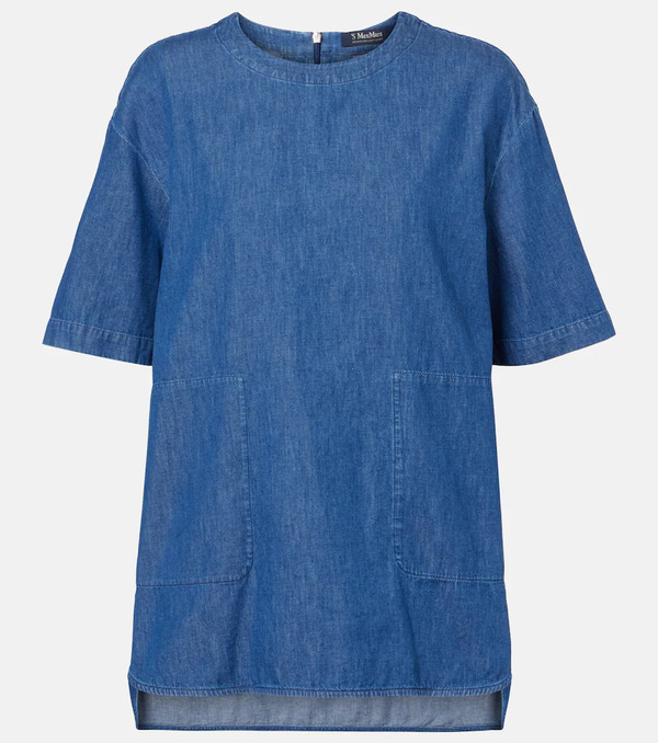  's Max Mara 's Max Mara Moresca Denim Top 