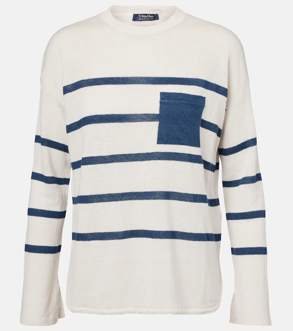  's Max Mara 's Max Mara Ombre Linen Sweater 