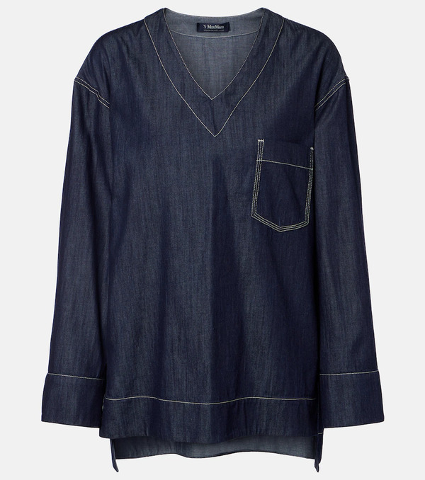  's Max Mara 's Max Mara Pace Denim Shirt 