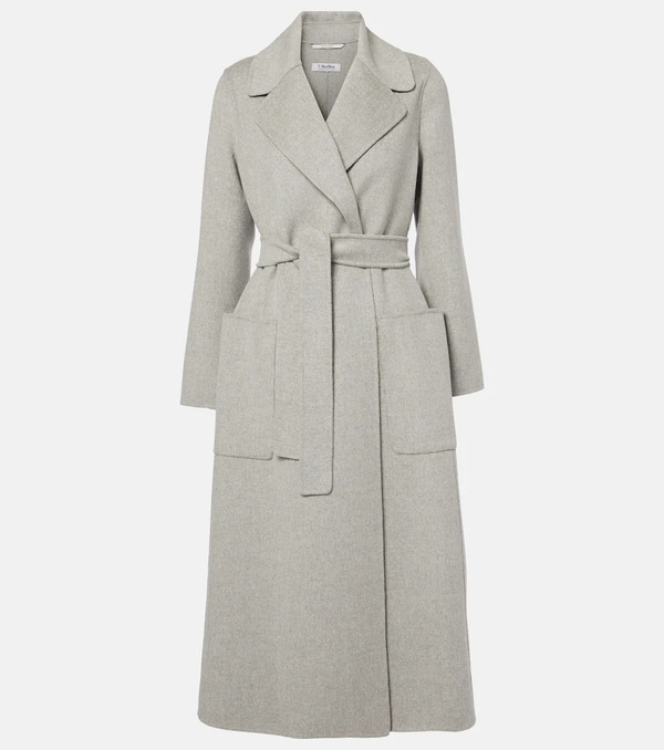  's Max Mara 's Max Mara Paolore Virgin Wool Wrap Coat 