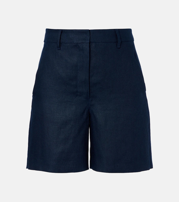  's Max Mara 's Max Mara Party Linen Shorts 