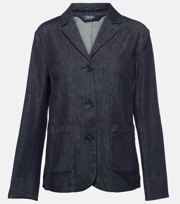  's Max Mara 's Max Mara Robin Denim Blazer 