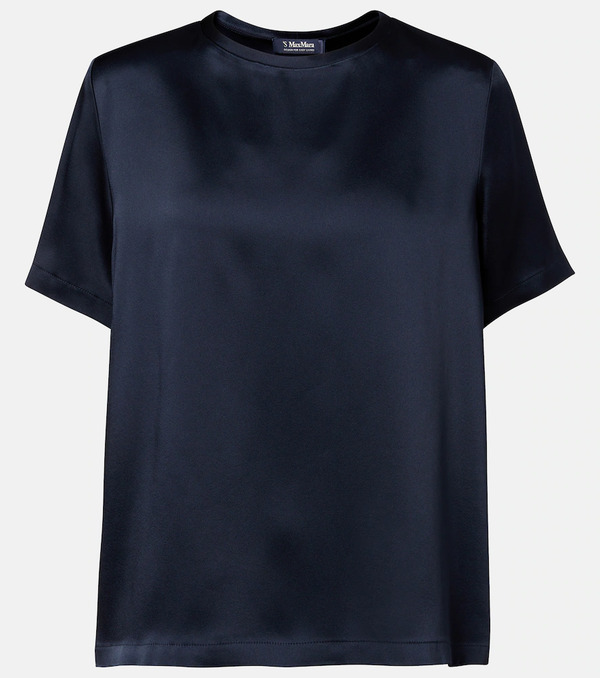  's Max Mara 's Max Mara Satin T-shirt 
