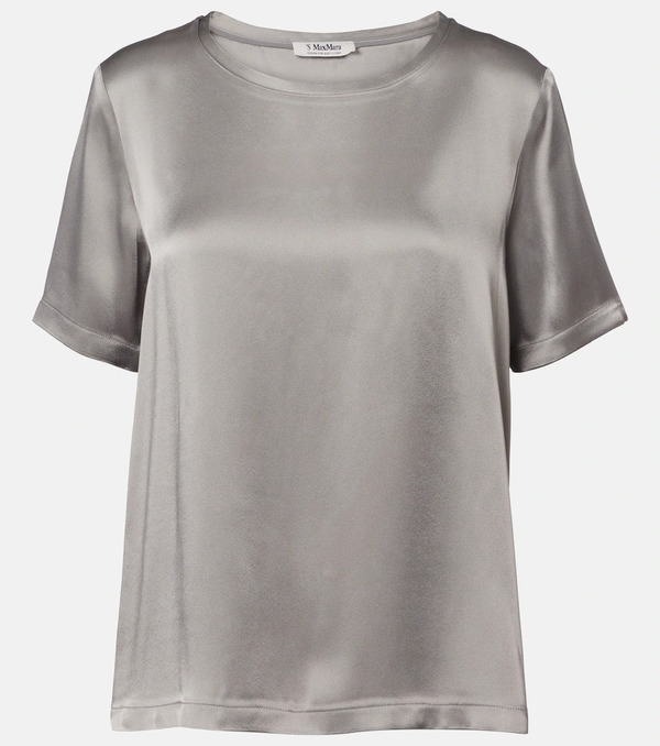  's Max Mara 's Max Mara Satin T-shirt 