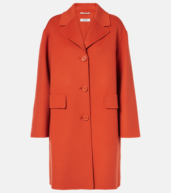  's Max Mara 's Max Mara Single-breasted Wool Coat 