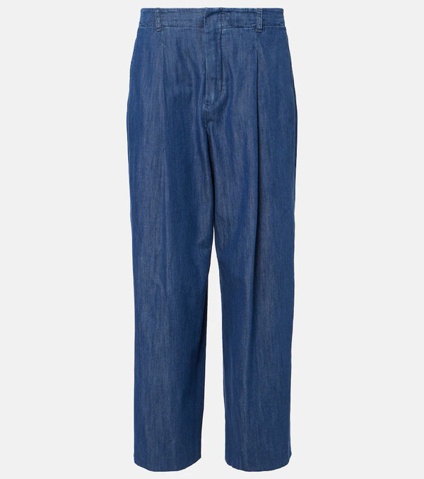  's Max Mara 's Max Mara Sophie Denim Wide-leg Pants 