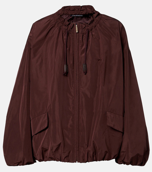  's Max Mara 's Max Mara Taffeta Bomber Jacket 