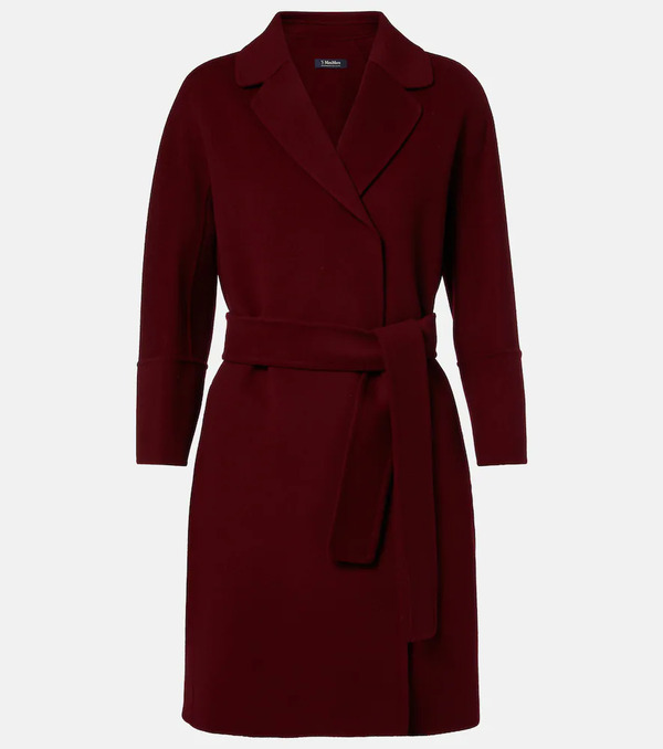  's Max Mara 's Max Mara Wool Wrap Coat 