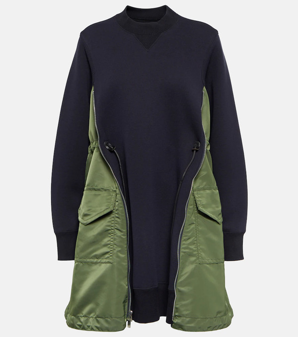  Sacai Sacai Cotton Minidress 