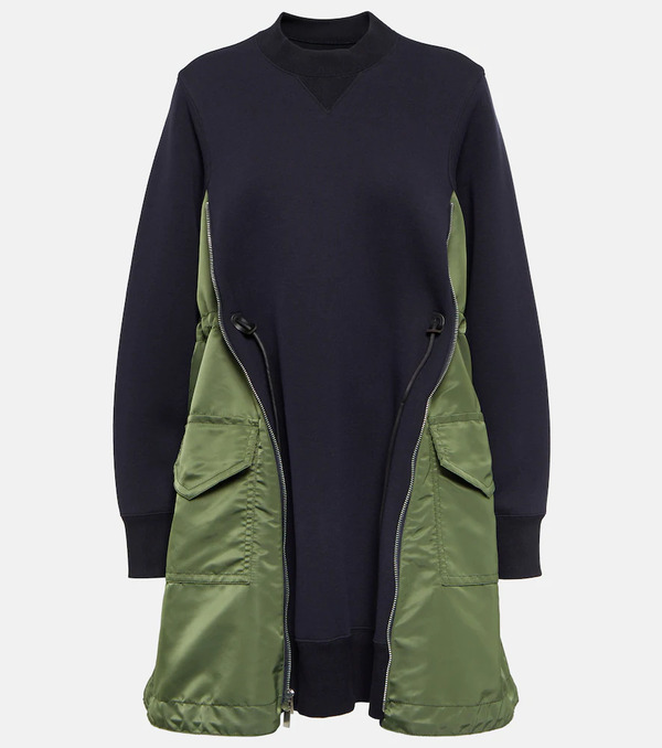  Sacai Sacai Cotton Minidress 