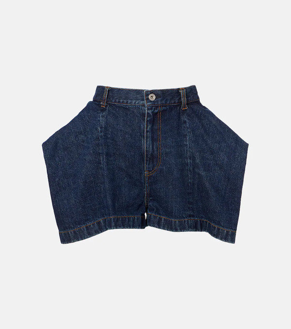  Sacai Sacai Denim Shorts 