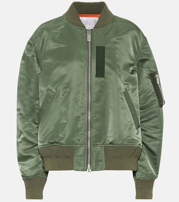  Sacai Sacai Nylon Bomber Jacket 