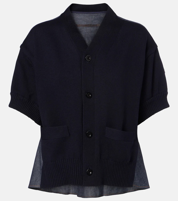  Sacai Sacai Paneled Shirt 