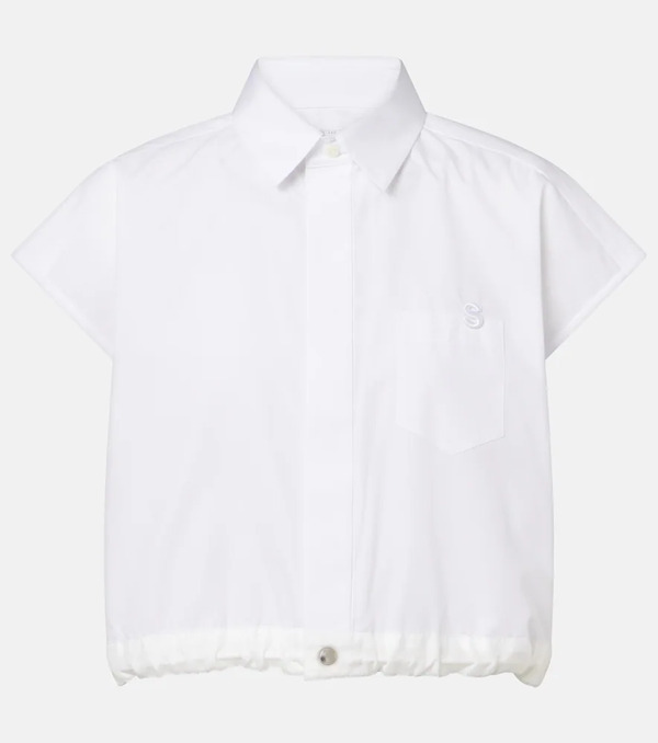  Sacai Sacai Poplin Shirt 
